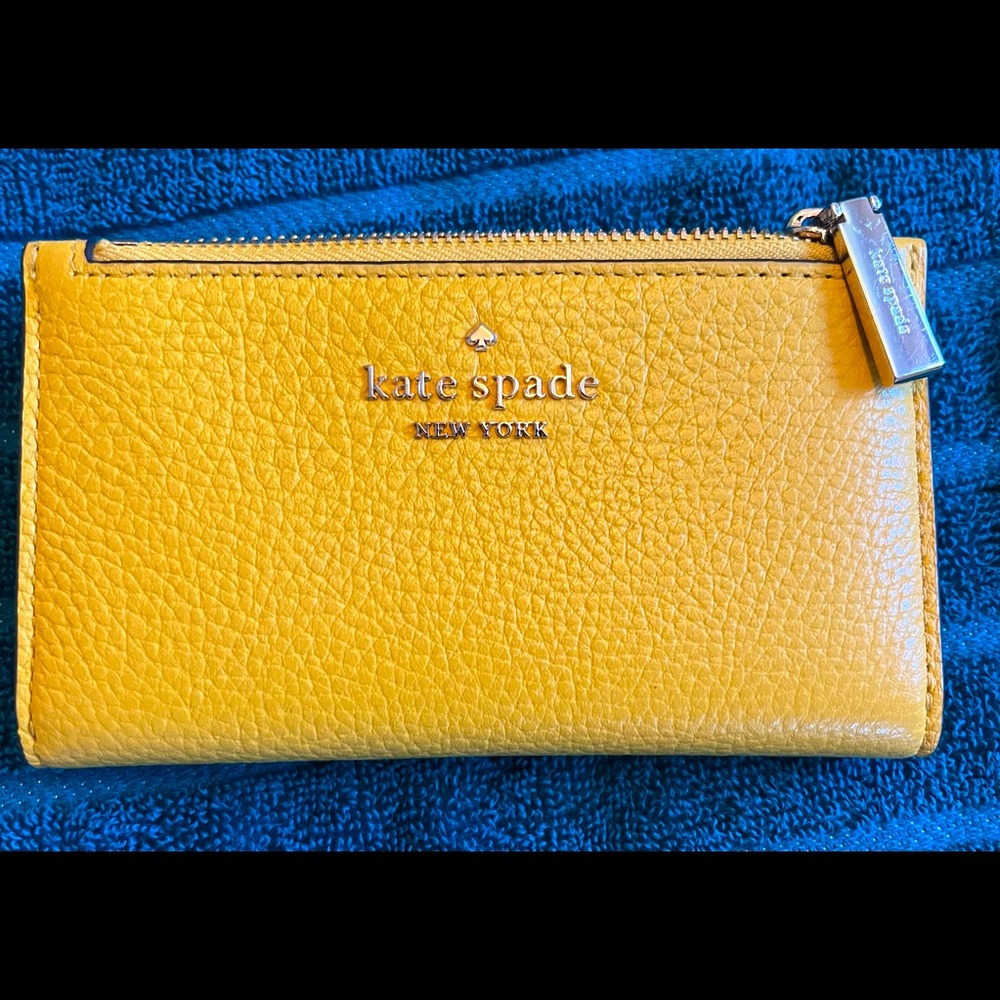 Kate Spade Yellow Wallet